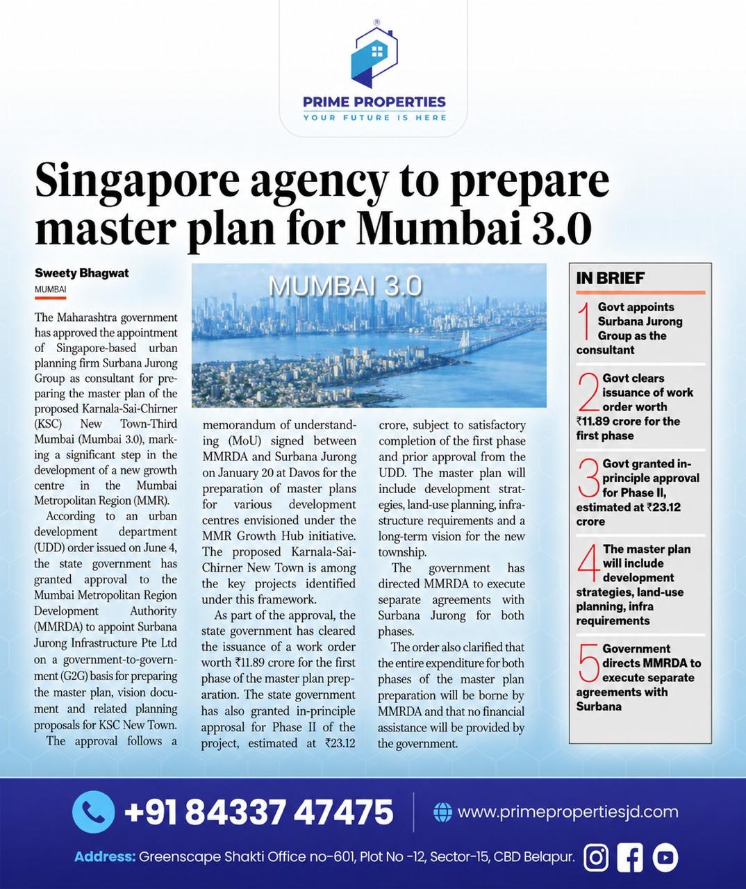 Prime Properties media coverage